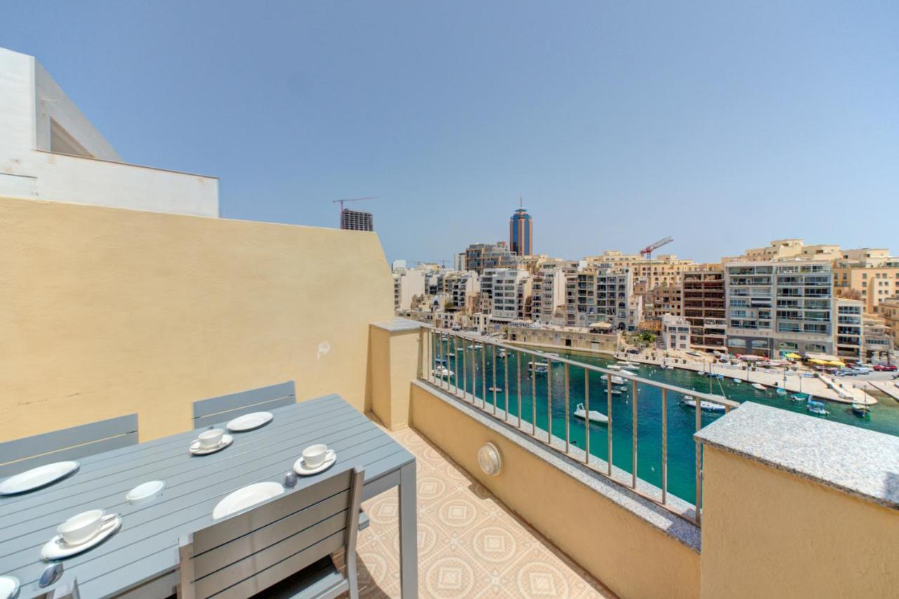 Morina Court - Seaview Apartments And Penthouse In St Julians By Shortletsmalta San Ġiljan Buitenkant foto