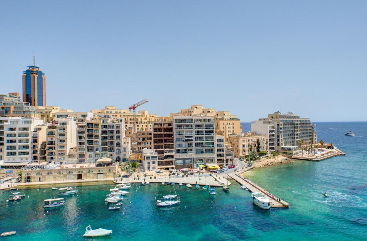Morina Court - Seaview Apartments And Penthouse In St Julians By Shortletsmalta San Ġiljan Buitenkant foto