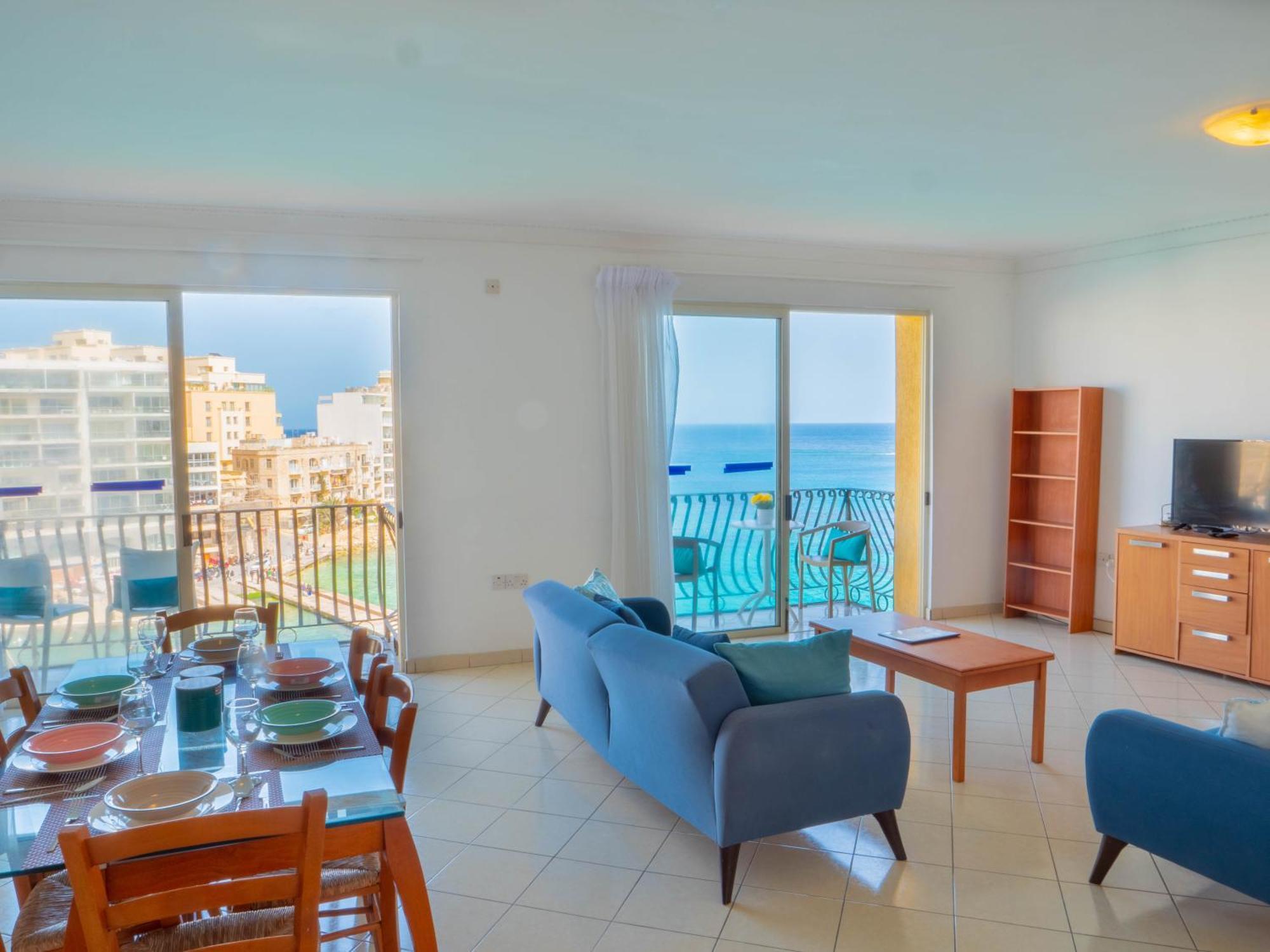 Morina Court - Seaview Apartments And Penthouse In St Julians By Shortletsmalta San Ġiljan Buitenkant foto