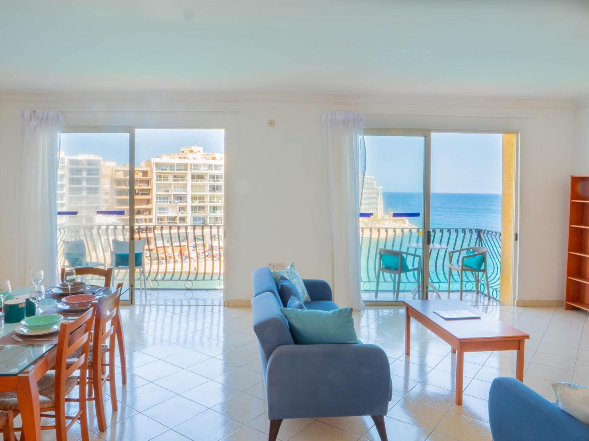 Morina Court - Seaview Apartments And Penthouse In St Julians By Shortletsmalta San Ġiljan Buitenkant foto